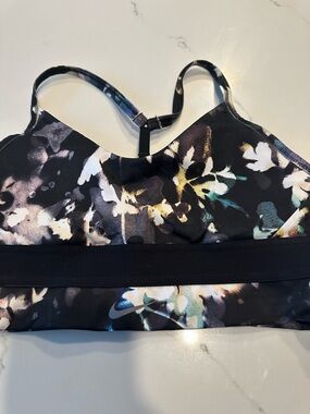 Nike Black Dri-FIT Sports Bra with Subtle Logo